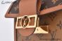 LV Dauphine Chain Wallet Monogram & Reverse Canvas M68746
