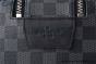 LV Dopp Kit Toilet Pouch Damier Graphite Canvas Black N40127