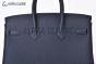 Hermes Birkin 25 Bleu Nuit Togo Leather Gold Hardware Fully Handmade