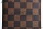 LV Zippy Wallet Brown Damier Ebene Canvas N41661