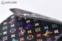 LV x TM Victorine Wallet Black Murakami Monogram Canvas M14163