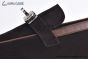Hermes Karl Dark Brown Suede Leather Loafer