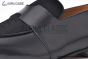 Hermes Ancora Black Smooth / Suede Leather Loafer