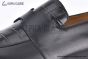 Hermes Ancora Black Smooth / Croco Patern Leather Loafer