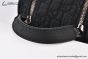 Dior Toiletry Bag Black Oblique Jacquard with Black Grained Calfskin