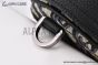 Dior Mini Roller Bag Beige & Black Oblique Jacquard with Black Grained Calfskin 