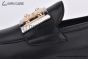 Dolce & Gabbana Black Brushed Calfskin Leather Loafer