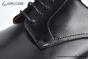 Dior Carlo Black Smooth Leather Derby with Silver-Finish Studs