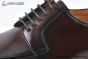 Ferragamo Smooth Brown Leather Derby