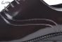 Ferragamo Brown Patent Leather Lace-up Derby