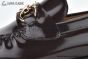 Ferragamo Gancini Brown Patent Leather Loafer