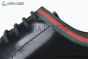 Gucci Web Black Smooth Leather Derby