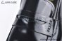 Prada Black Brushed Leather Loafer