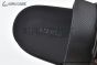 Hermes Jackson Black Chevron Leather Sandal