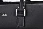 Dior Saddle Tote Bag Black Grained Calfskin