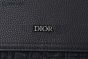 Dior Saddle Backpack Black Oblique Jacquard with Black Grained Calfskin