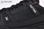 LV Trainer Sneaker Damier Embossed Leather Black 1AHTSW