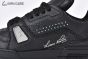 LV Trainer Sneaker Grained Leather Black 1ADDCM