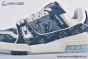 LV Trainer Sneaker Monogram Denim Blue 1ADHIW