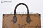 LV OnTheGo MM Bag Monogram & Reverse Canvas M45321