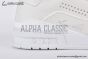 LV Trainer Sneaker Grained Leather White 1ADDC3