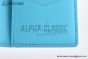 LV Pocket Organizer Wallet Turquoise Monogram Leather M11502