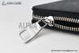 LV Zippy Wallet Vertical Black Taiga Leather M32822