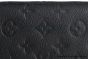 LV Zippy Wallet Black Monogram Empreinte Leather M61864