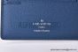 LV Multiple Wallet Blue Taiga Leather & Monogram Pacific Canvas M30299