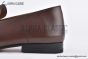 Hermes Paris Dark Brown Goat Leather Loafer