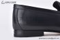 Hermes Slim Black H Buckle Black Smooth Leather Loafer