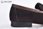 Hermes Karl Dark Brown Suede Leather Loafer
