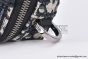Dior Safari Bag with Strap Black Oblique Jacquard
