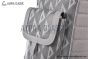 Dior Hit the Road Rucksack Gray Diamond Canvas with Smooth Calfskin