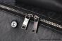 Dior Lingot 50 Bag Black Diamond Canvas with Black Smooth Calfskin