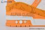 LV Trainer Sneaker Monogram Denim & Embossed Orange 1A9JHB