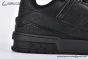 LV Trainer Sneaker Monogram Grained Leather Black 1AHDBP
