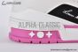 LV Trainer Sneaker Grained Leather Panda Pink 1ADF3Q