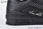 LV Trainer Sneaker Grained Leather Black 1ADDCM