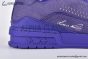 LV Trainer Sneaker Grained Nubuck Buffalo Purple Leather 1ADHAR