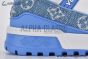 LV Trainer Maxi Sneaker Monogram Denim Blue 1ACWHW