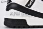 LV Trainer Maxi Sneaker Leather Black & White 1ABZQ9