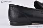 Dolce & Gabbana Black Brushed Calfskin Leather Loafer