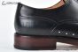 Dior Carlo Black Smooth Leather Derby with Silver-Finish Studs