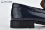 Ferragamo Gancini Blue Patent Leather Loafer
