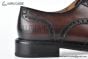 Prada Classic Brown Smooth Leather Brogue Oxford