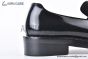 Prada Chocolate Black Patent Leather Loafers