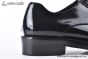 Prada Brushed Black Leather Derby