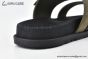 Hermes Jackson Dark Green Suede Goatskin Sandal