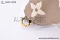 LV Félicie Pochette Bag Monogram Empreinte Leather Tourterelle Gray M82610
